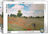 Puzzle Claude Monet: Makové pole