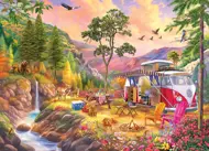Puzzle VW Bus - Camper`s Paradise
