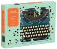 Puzzle Formato de máquina de escrever vintage