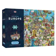 Puzzle Spoznávanie Európy