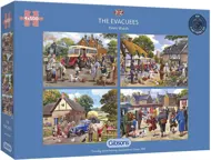 Puzzle 4x500 The Evacuees