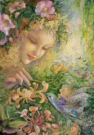 Puzzle Josephine Wall: Medové splanutie