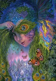 Puzzle Josephine Wall: Pávia bohyňa