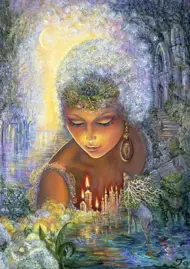 Puzzle Josephine Wall: Púpavová diva