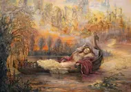 Puzzle Josephine Wall: Sny o Camelote