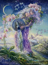 Puzzle Josephine Wall: Zverokruh - Vodnár