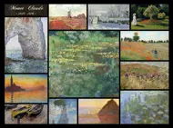 Puzzle Claude Monet: Koláž