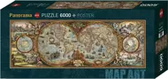 Puzzle Hemisphere Map image 2