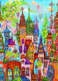 Puzzle Tatyana Murova: Arcade roșii