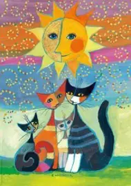 Puzzle Rosina Wachtmeister: Slnko