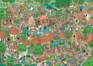 Puzzle Jan van Haasteren: Pravljični gozd