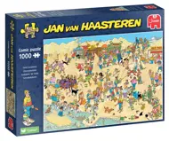 Puzzle Jan van Haasteren: Pieskové sochy