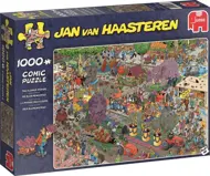 Puzzle Jan van Haasteren: Kvetinové korzo image 2