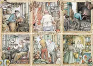 Puzzle Anton Pieck: Remeselné spracovanie