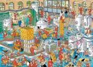 Puzzle Jan Van Haasteren: Crowds at the pool