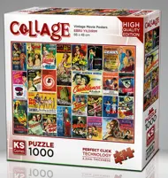 Puzzle Vintage Movie posters