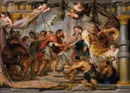 Puzzle Rubens: Stretnutie Abraháma a Melchisedecha