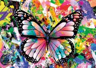 Puzzle Borboleta Colorida
