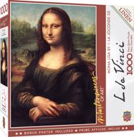 Puzzle Skadd boks Leonardo Da Vinci: Mona Lisa 