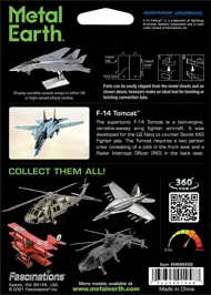 Puzzle Stíhačka F-14 Tomcat 3D image 7