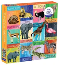 Puzzle Maľované Safari