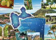 Puzzle Pohľadnica z Guadeloupe