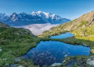 Puzzle Lac des Chéserys, Massif du Mont Blanc