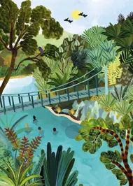 Puzzle Blue Pools