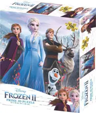 Puzzle 3D efekt: Disney Frozen