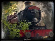 Puzzle 3D efekt: Harry Potter: Rokfortský expres