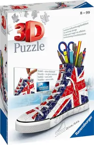 Puzzle 3D puzzle stojan: Sneaker Anglicko