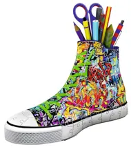 Puzzle 3D puzzle stojan: Sneaker Graffiti image 4