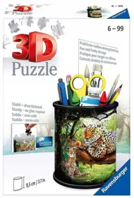 Puzzle 3D Puzzle Stand: Wildlife