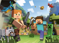 Puzzle 4x100 Minecraft image 5