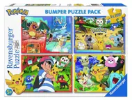 Puzzle 4x100 Pokémon