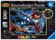 Puzzle Ako vycvičiť draka 100 XXL LED