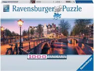 Puzzle Panorama Amsterdamu image 2