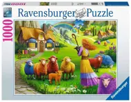Puzzle Farebná vlna