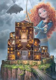 Puzzle Zbirka Disney Castle: Merida