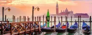 Puzzle Gondoly v Benátkach, Taliansko