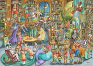 Puzzle Midnight in the Library