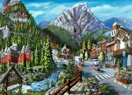 Puzzle Vitajte v Banffe