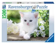 Puzzle White Kitten image 2