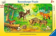 Puzzle Divoké zvieratá