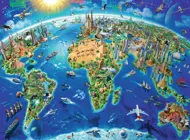 Puzzle World Landmarks Map