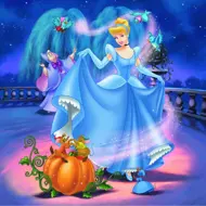 Puzzle Branca de Neve, Cinderela, Ariel image 2