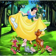Puzzle Branca de Neve, Cinderela, Ariel image 3