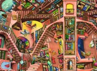 Puzzle Colin Thompson: Biblioteca Ludicrie