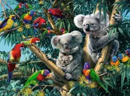 Puzzle Copaci de coala