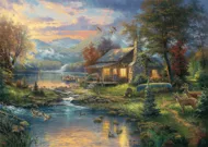 Puzzle Thomas Kinkade: V prírodnom raji